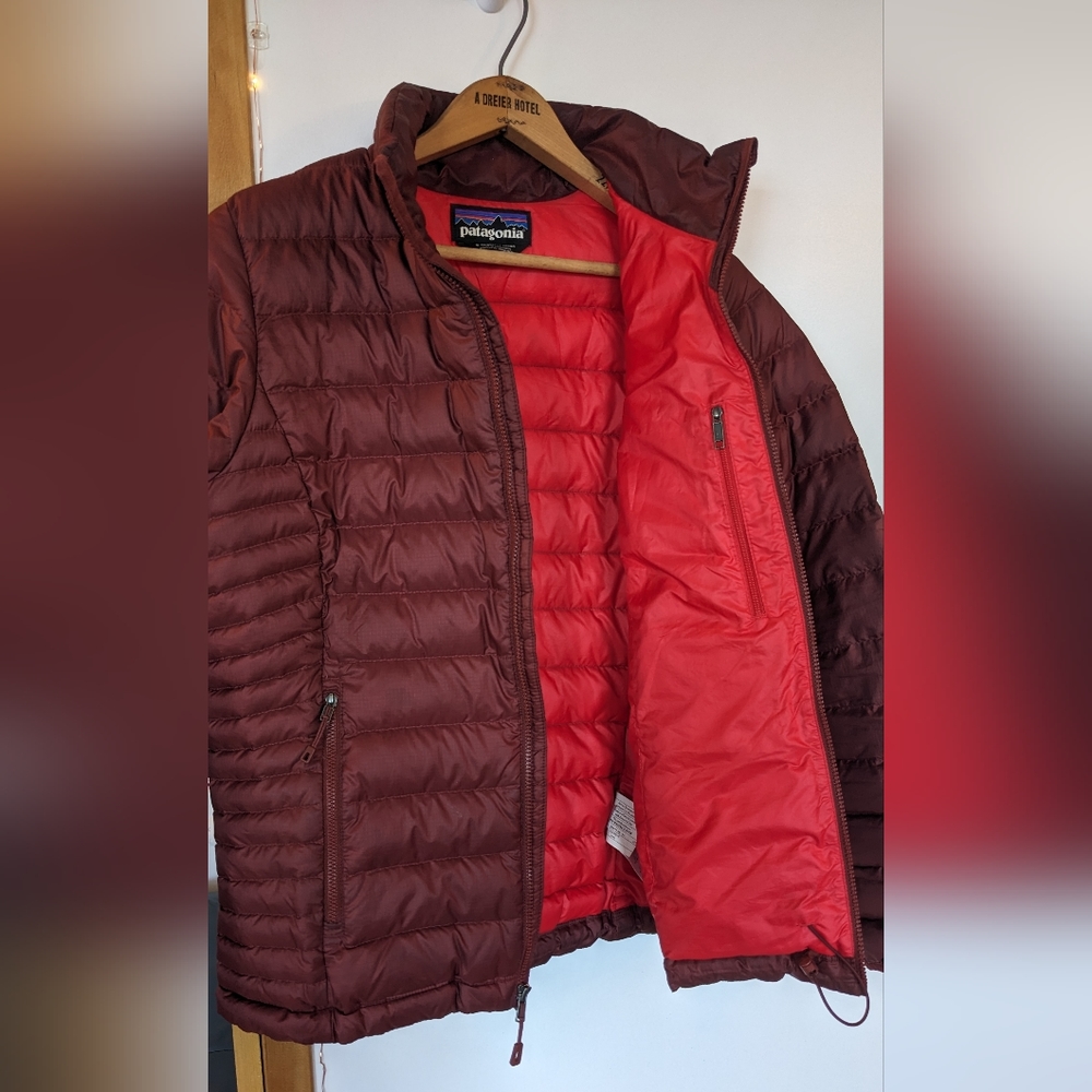 Patagonia Down Sweater - red SZ S